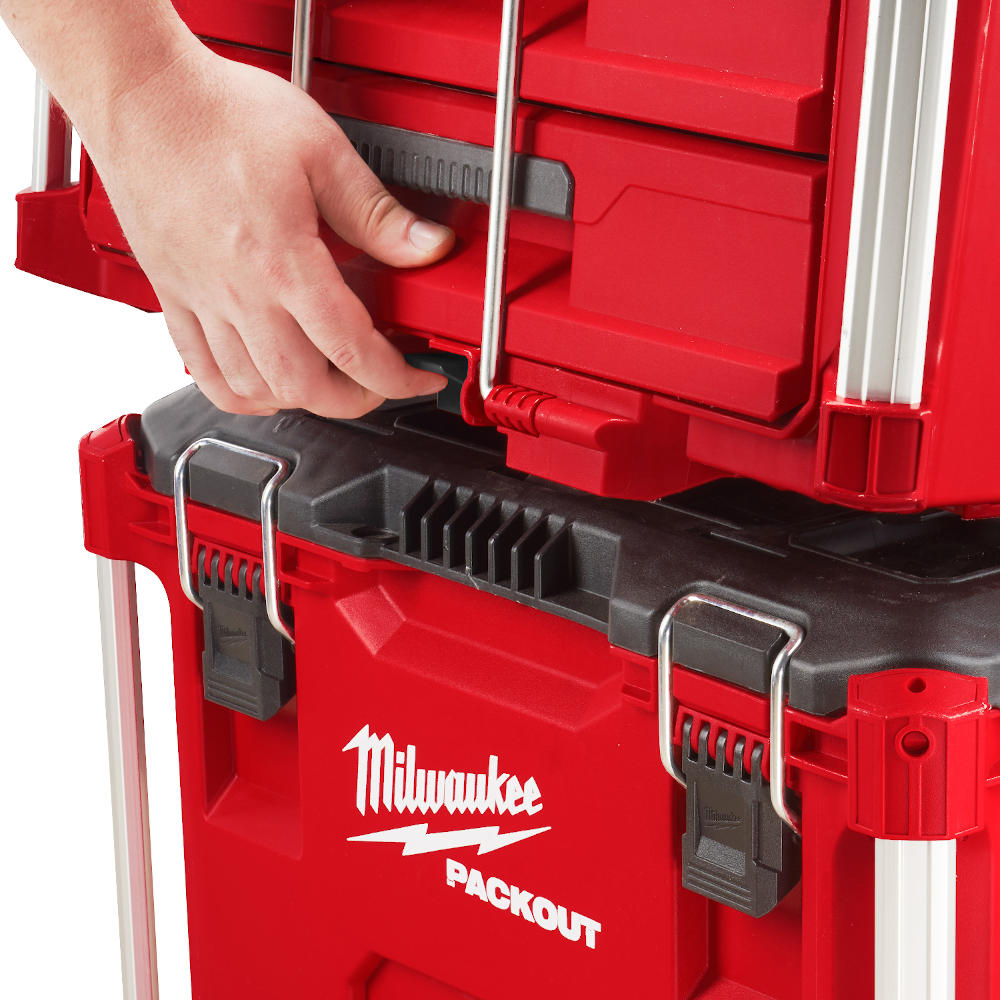 Milwaukee 48-22-8443 PACKOUT 50 lbs. Capacity 3-Drawer Tool Box | Tyler ...